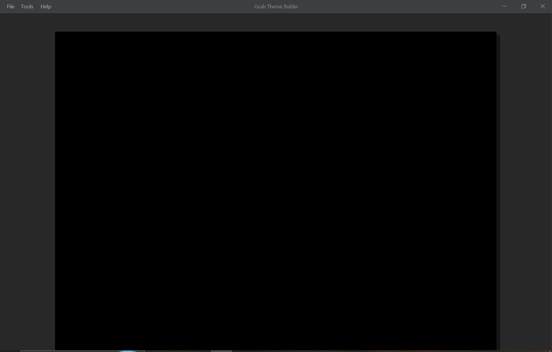 GRUB Theme Builder visual GRUB 2 theme editor
